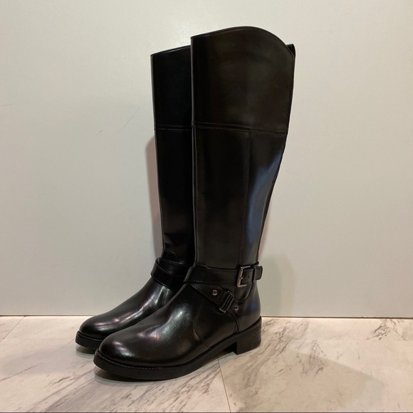 New! Bandolino Jiman Tall Black Riding Boot 6M - Picture 15 of 15